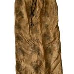 Ashro Genuine Leather AFRICA Maxi Skirt Tan Photo 0