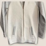 A New Day Women's Size Small Two-Tone Zip-Up Fleece Jacket Casual Fall Photo 5
