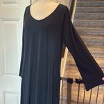 Banana Republic  stretchy scoop neck long sleeve maxi dress Photo 11