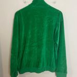 Suzie Kondi NWT - Unisex Zip Jacket Velour Jelly Bean Green Track Full Zip Photo 6