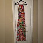 Farm Rio  Cutout Halter colorful Jumpsuit Size XS Photo 2