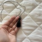 Kishboo Cute Black Cat Kitty Long Necklace Womens Jewelry Photo 2