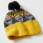 Urban Outfitters  Fair Isle Pompom Beanie NWT Photo 1