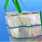 Glossier NWT Miami Exclusive Beach Bag Mesh Tote Photo 2
