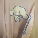 Sanrio Cinnamoroll Women’s Large  Light Pink Sweatshirt Cute Graphic Crew Neck Photo 3