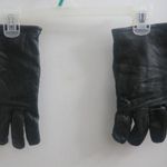 Unwrapped, Inc men's and women's sheepskin leather gloves in black size 10. Photo 0