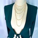 Allegra K  Women's Tie-Front Dressy Ruffled Long Sleeve Open Cardigan (809) Photo 7