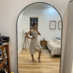 Vintage Spiegel sz S Cream and black polka dot dress #polkadot Photo 8