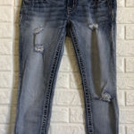 Miss Me  beaded distressed signature ankle skinny size 27‎ Photo 0