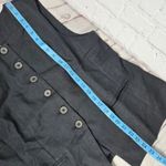 J.Crew  Cutaway vest top in linen‎ Black CI544 14 NWT Sleeveless Button Front Photo 8