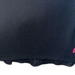 Nike Black Contrast Sheer Back Long Sleeve Athletic Tee Photo 4