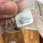 Title Nine Wool Blend Knit Sweater Dress Tunic Crew Neck Women M Tan Sport Golf Photo 7