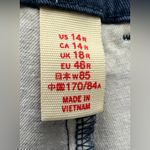 Gap | ladies Khakis Slim City La Coupe Urbaine Etrote Capri pants. Size: 14. Photo 4