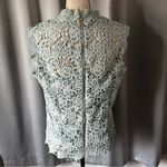 Nanette Lepore  Lace Blouse Tank Top size large Photo 5