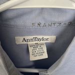 Ann Taylor  Blue Button Down Shirt Size Medium Photo 2