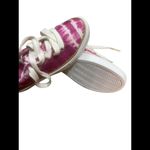Toms Women's Pink Tie Dye Lace Up Shoes, Sz. 6 Photo 1