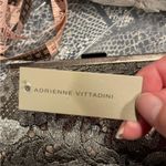 Adrienne Vittadini Beautiful vintage 90’s-Y2K  silver leather lace clutch boho Photo 4