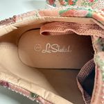 La Sheelah The Devin Rhinestone Low Top Lace Up Sneakers Size 10 Y2K Glam Flower Pink Photo 6
