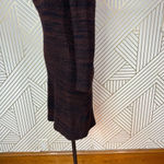 Isabel Marant Isabel Marant Etoile Leather Trim Boucle Sweater Dress Brown Black Size US 6 Photo 6