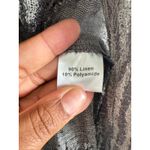 Rodebjer Gray Linen Blend Belted Kimono Jacket Cardigan Women’s Size M Lagenlook Size M Photo 3