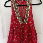 Floral Print Boho Tank Top Multi Size M Photo 0