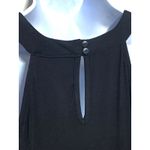 Cable & Gauge Black Mini Dress L White Lace Sleeveless Dark Fairy Romantic NWT Photo 4