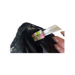 Free People Intimately Black Semi Sheer Lace Bandeau Bra Small, NWOT Photo 1