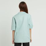 Adidas Womens Shirt Size Small Brooklyn Heights Baseball Tee Mint Green NEW Photo 3