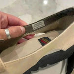 Aerosoles Vintage Ivory Weaved Leather Flat Sandal Shoes Women 8 Casual Everyday Photo 6