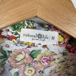 Natural Life Rebecca Floral Midi Dress Medium Multicolor Tiered Cottage Flowy Photo 7