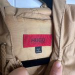 Hugo Boss  tan utility hooded full zip jacket size medium minimalist quiet luxury Photo 3