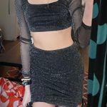 SheIn Sparkle Top And Skirt Set Photo 0