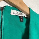 Halston Heritage  Green Cutout Wide Leg Jumpsuit Size 0 Photo 7