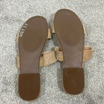 Steve Madden Size 7.5 Tan Beige Lacole Two Strap Slide Sandals Photo 3