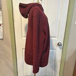 Patagonia maroon Retro Pile fleece Hooded Jacket full zip size XL Photo 5