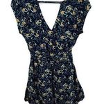 DR2 Floral Print Cap Sleeve V Photo 0