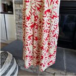 Diane Von Furstenberg  Red and Cream Print Mini Dress Photo 7