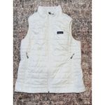 Patagonia  Nano Puff Vest Women's Large White PrimaLoft Insulated Photo 1