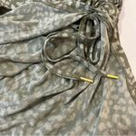 Skinny Girl Jeans Brand Soft Stretchy Green Connie Ruched Midi Dress Size XL New! Photo 4