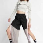 Nike Womens Windrunner Popper Pants Joggers Black Gray Pink Size XS Photo 9