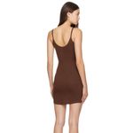 SKIMS Brown Slip Minidress Photo 4