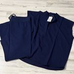 FIGS  Navy Set.  Livingston Basic Pants Rafaela Scrub Top XL NWT Photo 1