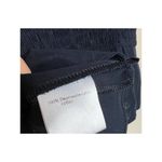 Akris Punto  Dark Navy Sleeveless Cotton Peplum Top Sz. 6 Photo 4