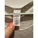 Athleta Tall Medium Women's Dress Reversible Santorini High Neck Oatmeal Heather Photo 1
