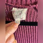 Hippie Rose Cardigan by - cherry coke color, size Large- love the back grommets Photo 3