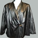 Peter Nygard  black leather jacket! Photo 2