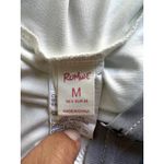 Romwe Floral Midi Slip Skirt Soft Lavender grey/silver Cottagecore Romantic Sz Medium Photo 5