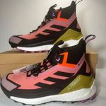 Adidas Terrex Free Hiker Hiking Shoes Women's High-top Red/Black outdoor summer Photo 2