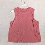 Pink thick strap cami tank top muscle shirt (Size L) Size L Photo 1