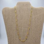 Trifari  Gold Tone Filigree Link Chain Necklace Western Victorian Jewelry Photo 3